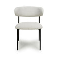Marisa Linen Effect Natural Dining Chair - Blythe Living