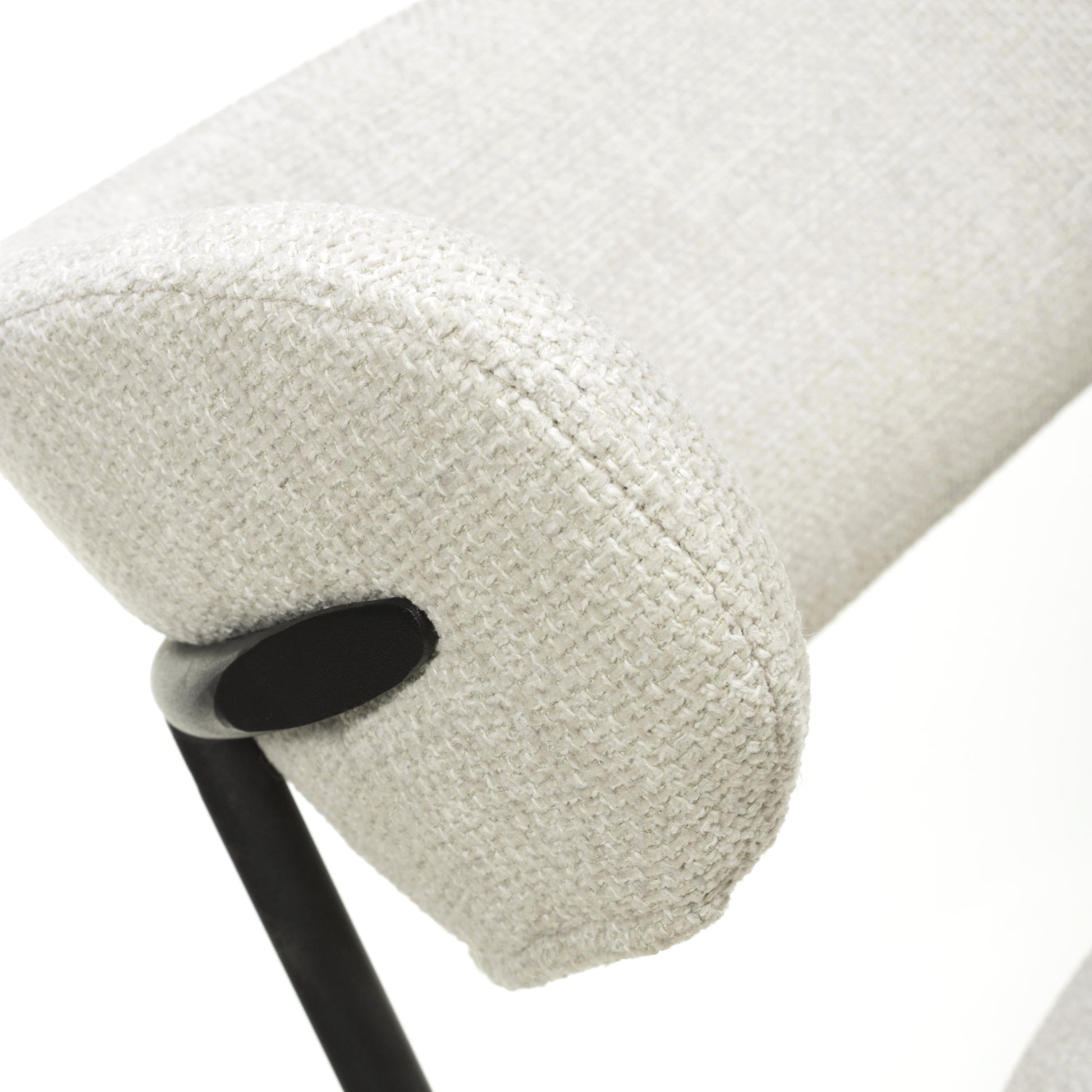 Marisa Linen Effect Natural Dining Chair - Blythe Living