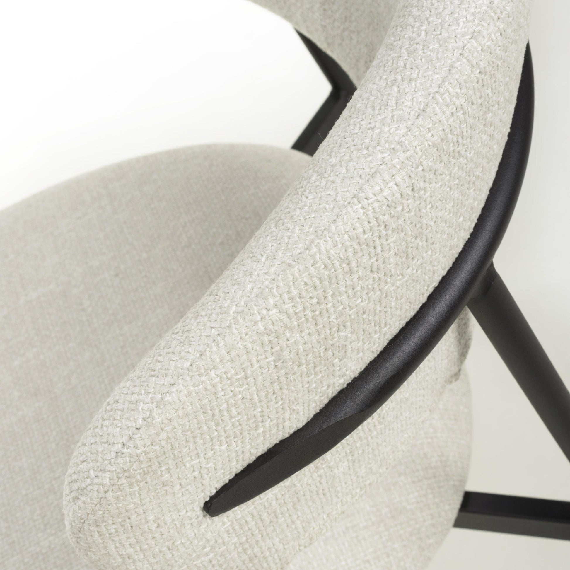 Marisa Linen Effect Natural Dining Chair - Blythe Living