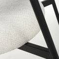 Marisa Linen Effect Natural Dining Chair - Blythe Living