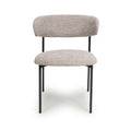 Marisa Tweed Oatmeal Dining Chair - Blythe Living