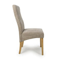 Bailey Tweed Oatmeal Dining Chair - Blythe Living