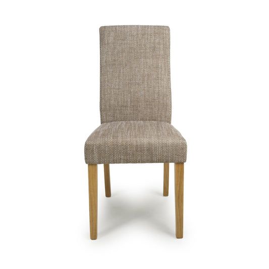 Bailey Tweed Oatmeal Dining Chair - Blythe Living