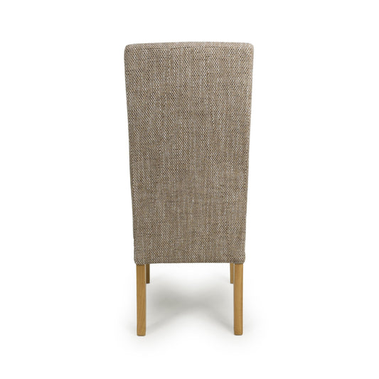 Bailey Tweed Oatmeal Dining Chair - Blythe Living