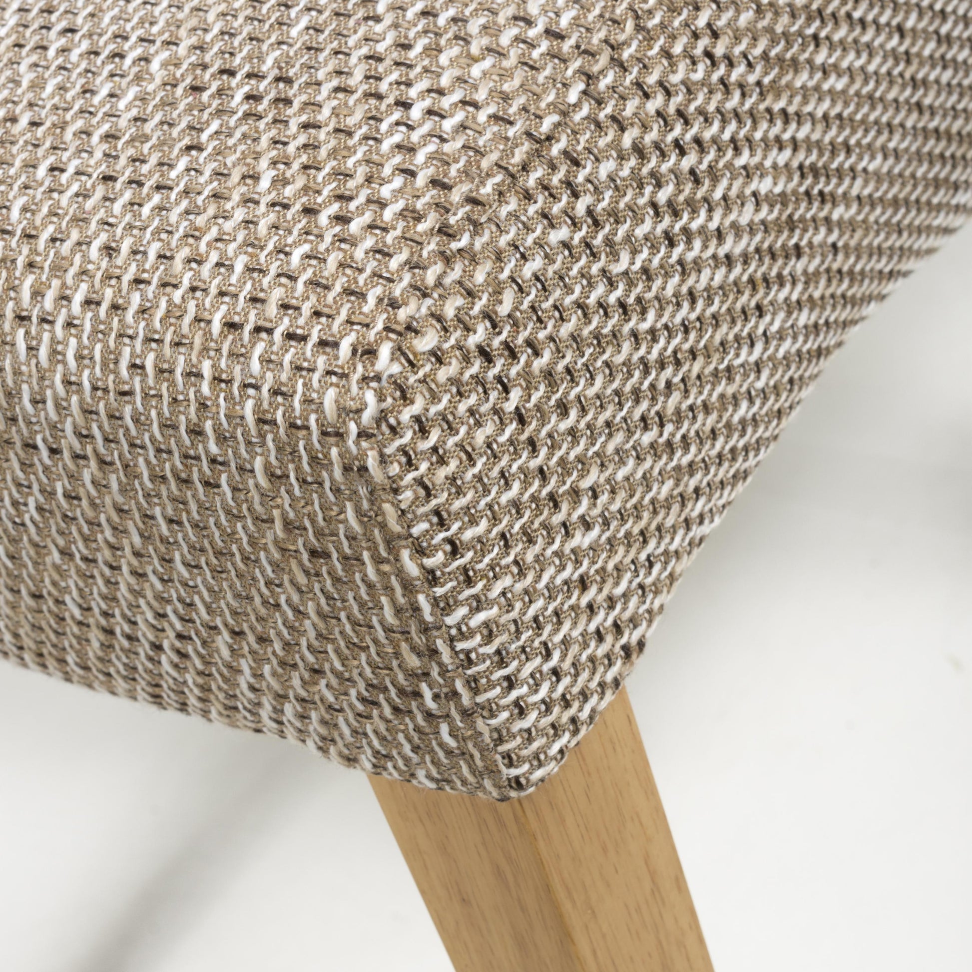 Bailey Tweed Oatmeal Dining Chair - Blythe Living