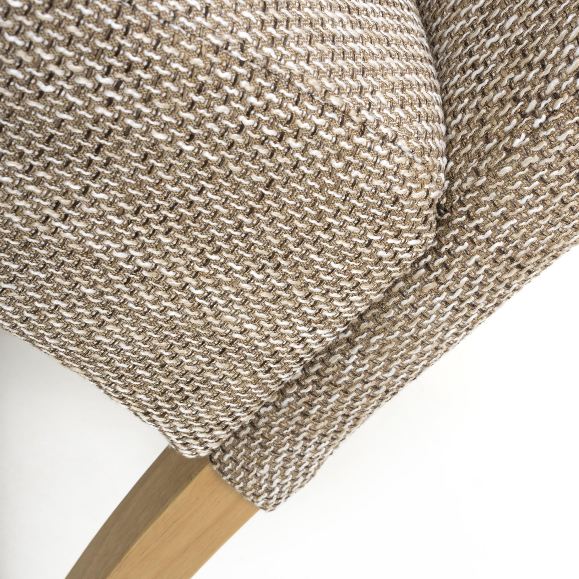 Bailey Tweed Oatmeal Dining Chair - Blythe Living