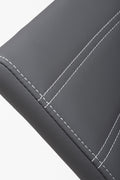 Callisto Leather Effect Grey Dining Chair - Blythe Living