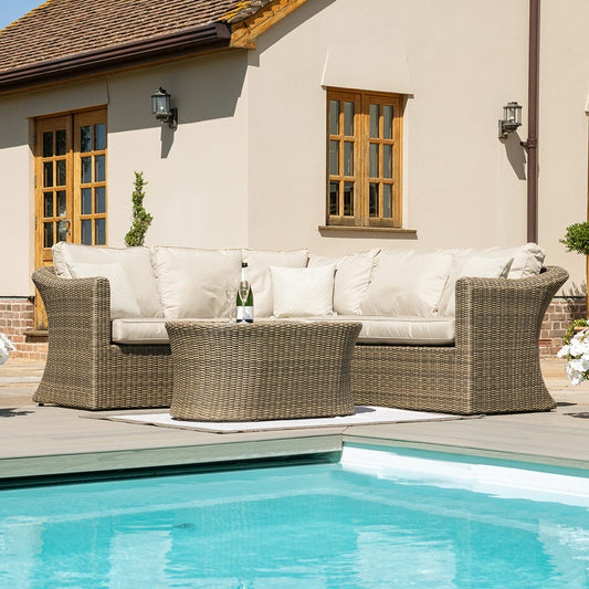 Maze - Winchester Small Rattan Corner Group - Blythe Living