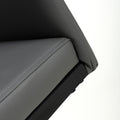 Cordoba Leather Effect Grey Dining Chair - Blythe Living