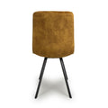 Cadiz Brushed Velvet Bronze Dining Chair - Blythe Living