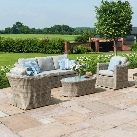 Maze - Oxford 3 Seat Rattan Sofa Set - Blythe Living