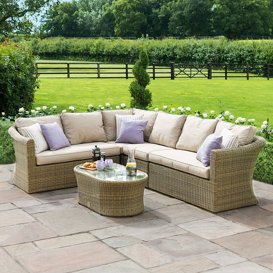 Maze - Winchester Large Rattan Corner Sofa Group - Blythe Living