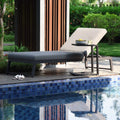 Maze - Outdoor Fabric Allure Sunlounger - Flanelle - Blythe Living