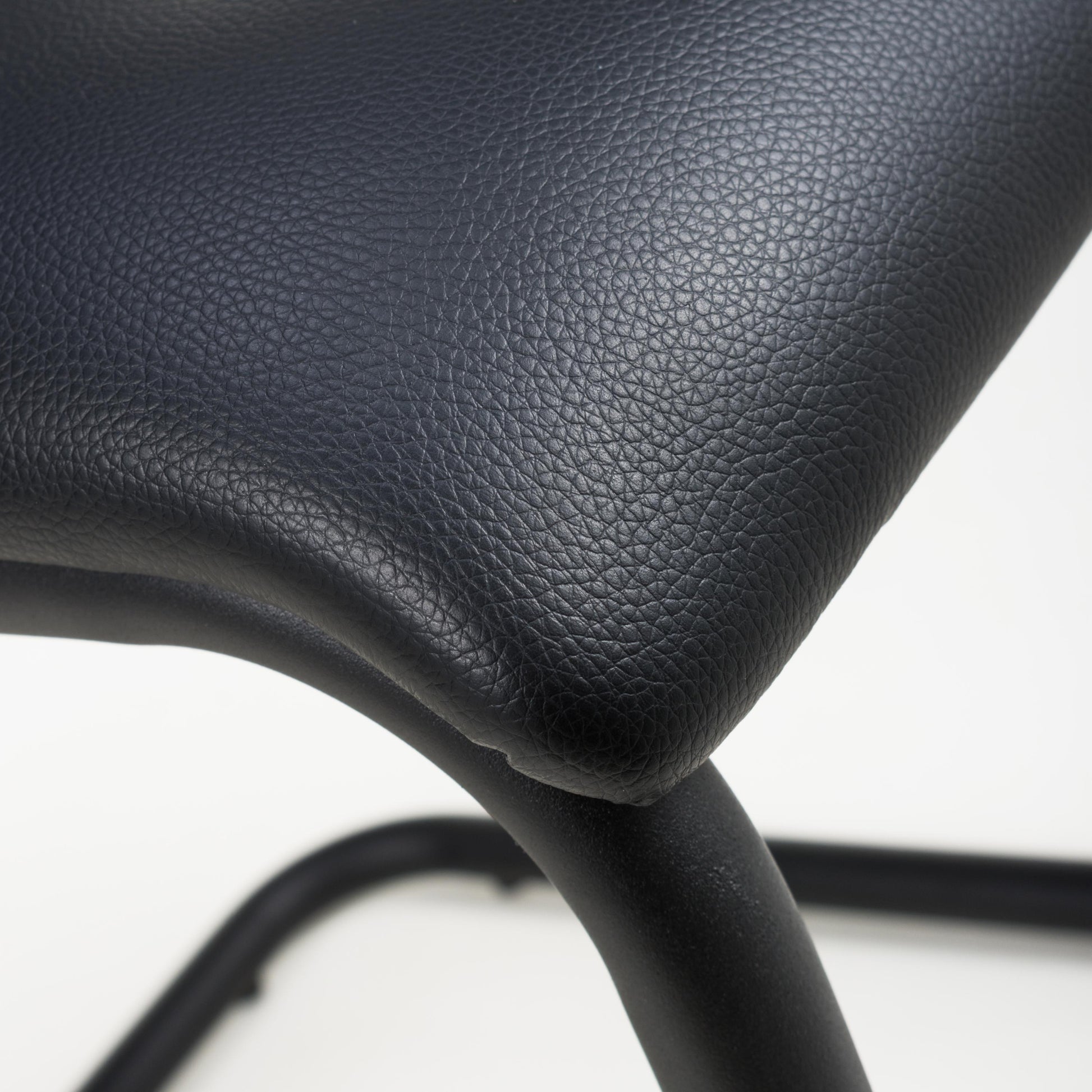 Carlisle Leather Effect Black Dining Chair - Blythe Living