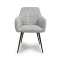 Denver Corduroy Light Grey Dining Chair - Blythe Living