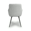 Denver Corduroy Light Grey Dining Chair - Blythe Living