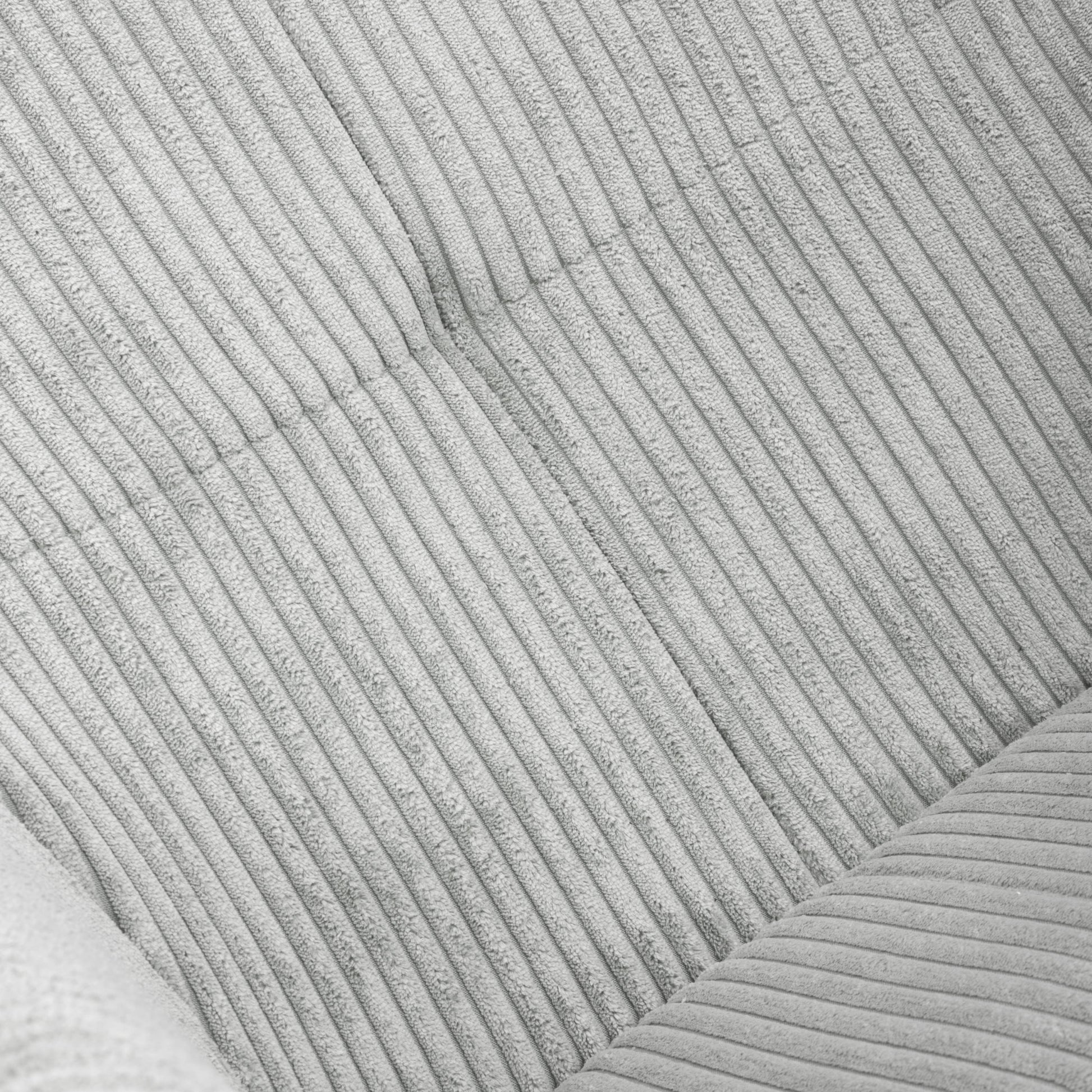 Denver Corduroy Light Grey Dining Chair - Blythe Living