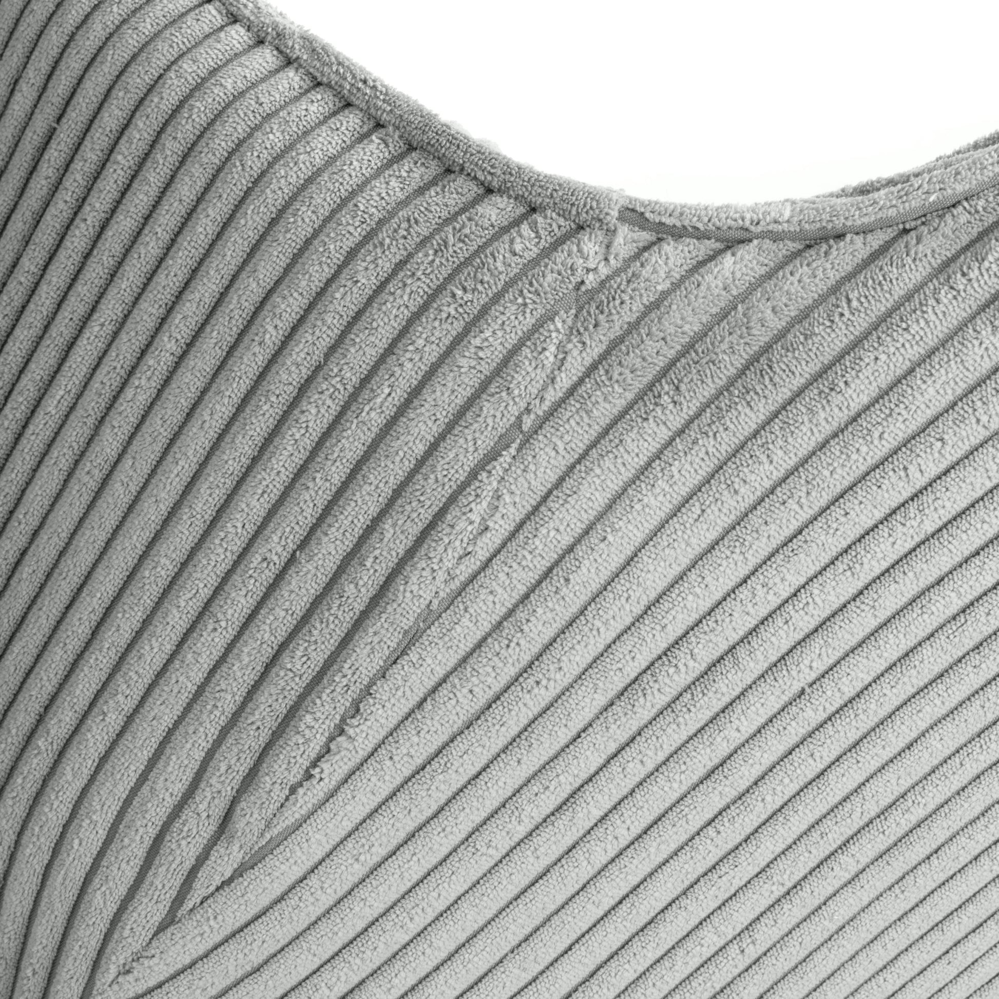 Denver Corduroy Light Grey Dining Chair - Blythe Living