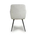Denver Corduroy White Dining Chair - Blythe Living