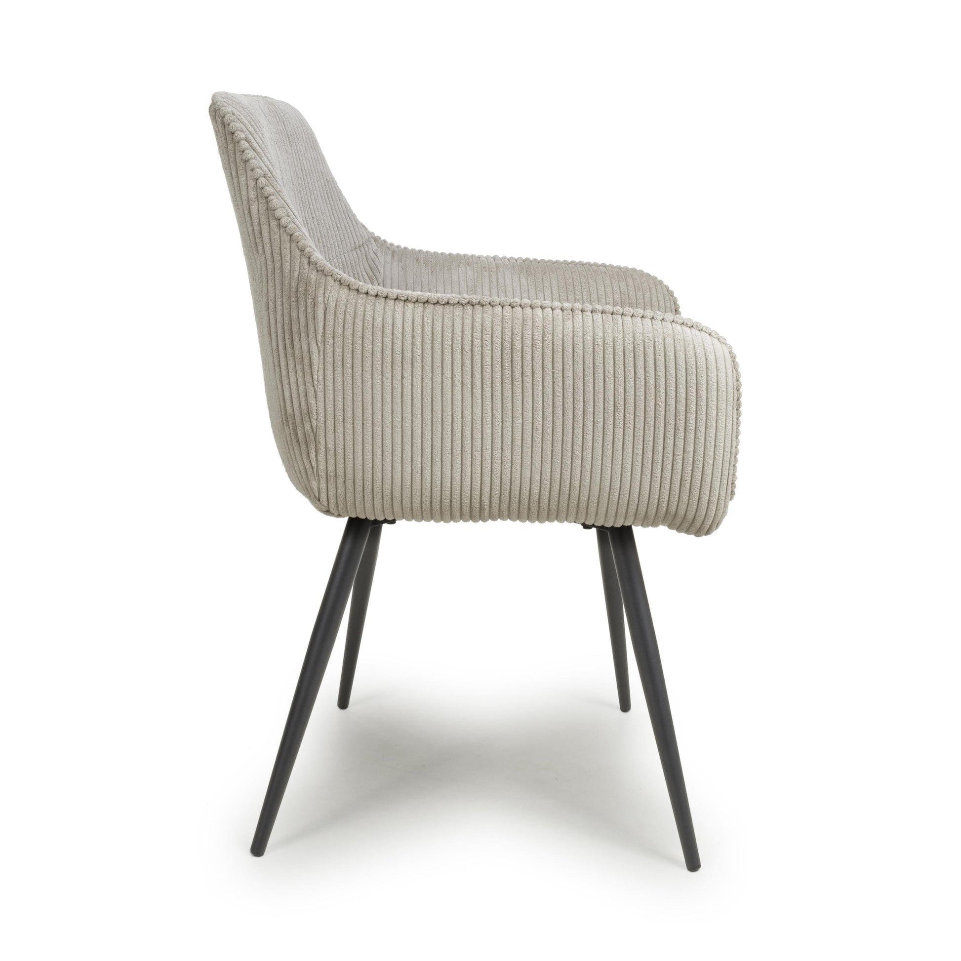 Denver Corduroy Mink Dining Chair - Blythe Living