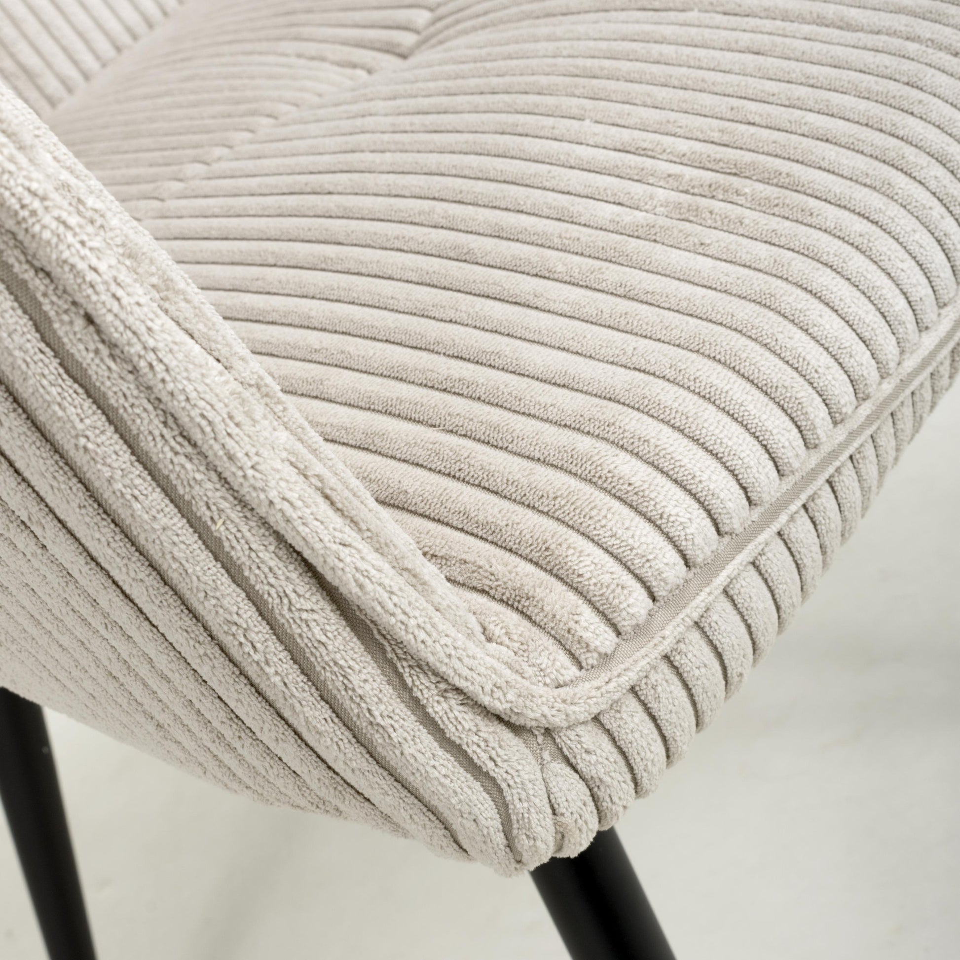 Denver Corduroy Mink Dining Chair - Blythe Living