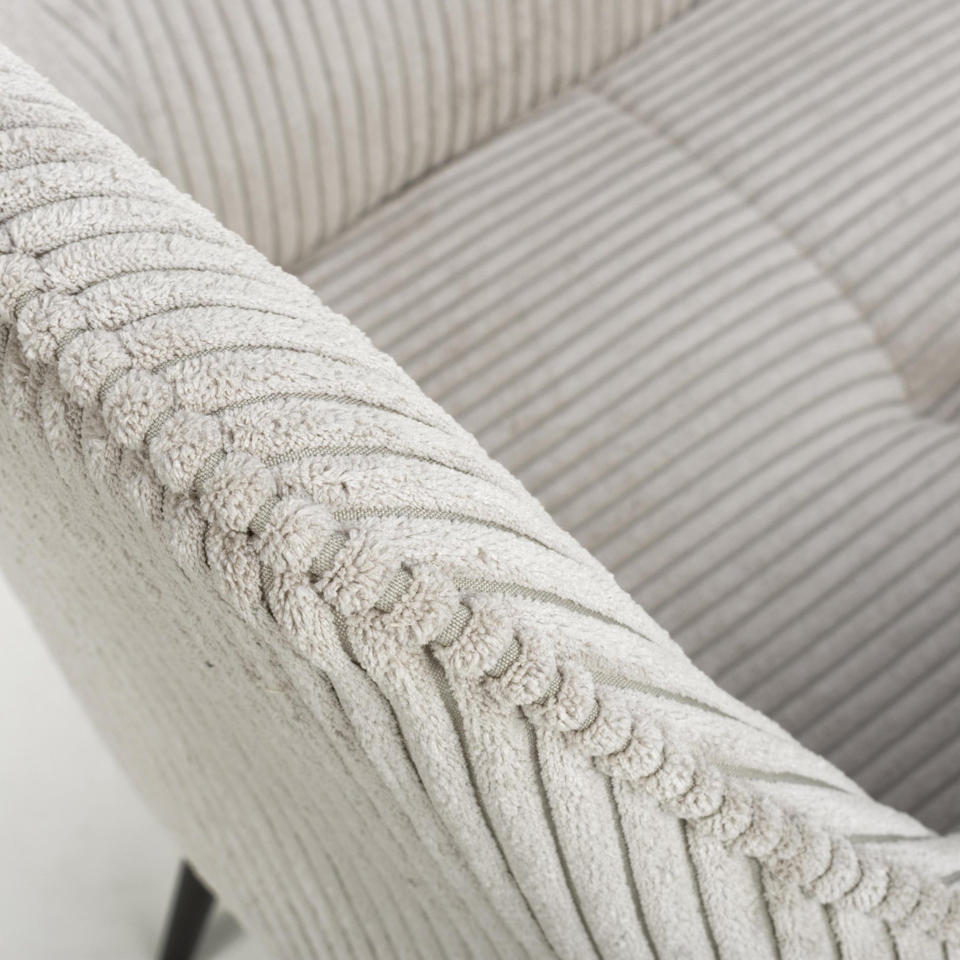 Denver Corduroy Mink Dining Chair - Blythe Living