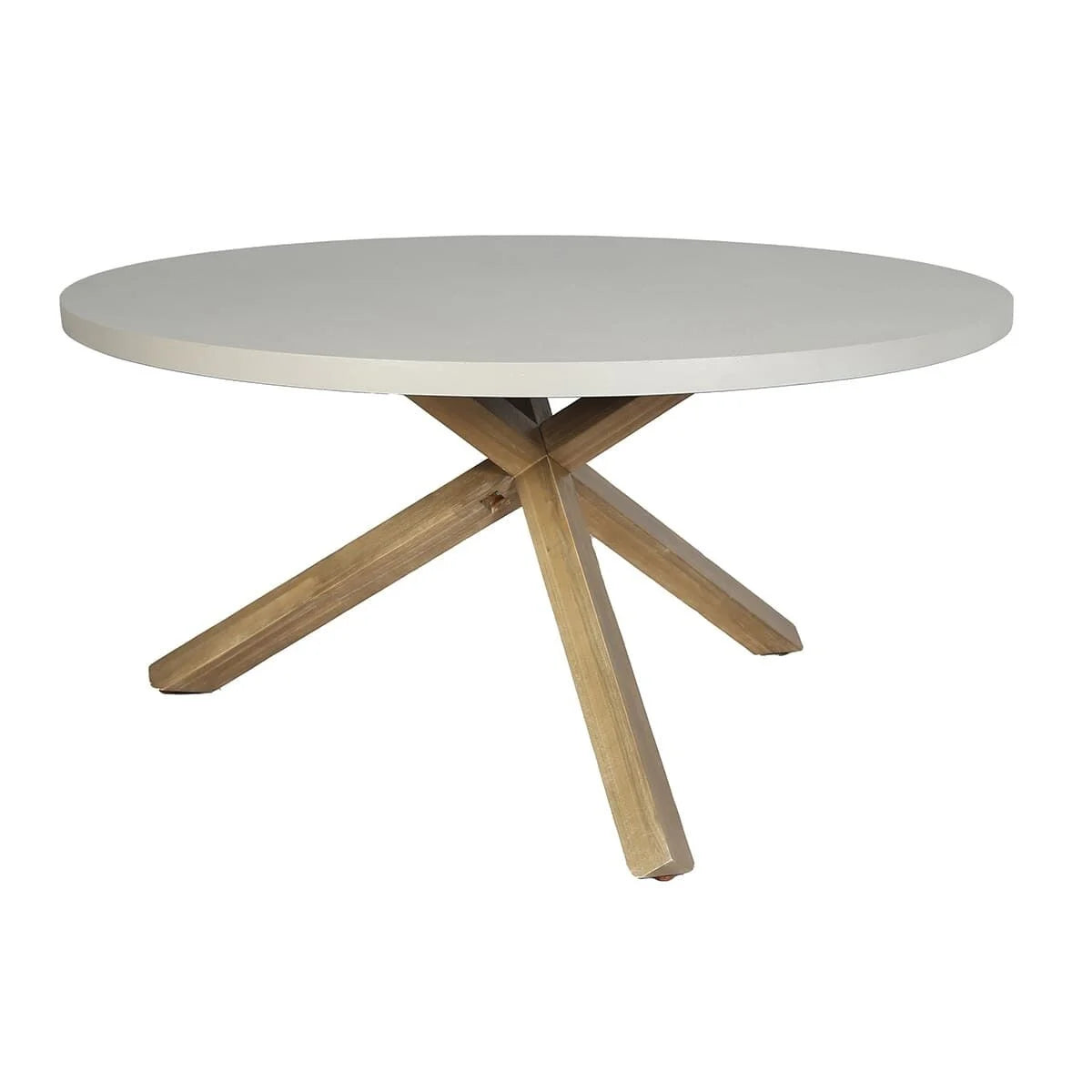 Maze - Martinique Rope Weave 6 Seat Round Dining Set - Blythe Living