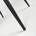 Lisbon Brushed Velvet Blue Dining Chair - Blythe Living