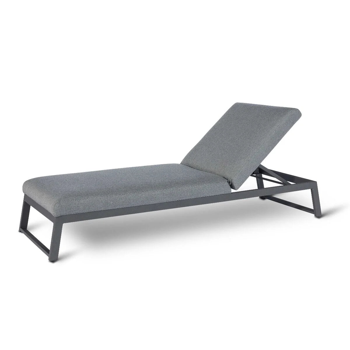 Maze - Outdoor Fabric Allure Sunlounger - Flanelle - Blythe Living