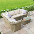 Maze - Winchester Large Rattan Corner Sofa Group - Blythe Living