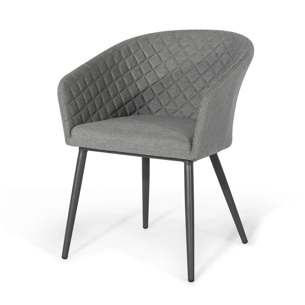 Maze - Outdoor Fabric Ambition 8 Seat Oval Dining Set - Flanelle - Blythe Living