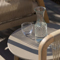 Maze - Martinique Rope Weave Lounge Set with Round Coffee Table - Blythe Living
