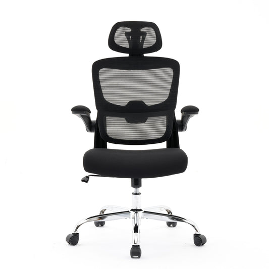 Supreme Mesh Black Office Chair - Blythe Living