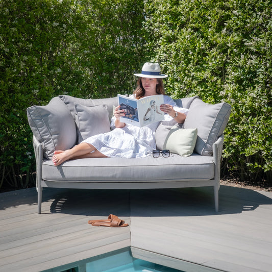 Maze - Milan Rope Weave Daybed - Cool Linen - Blythe Living