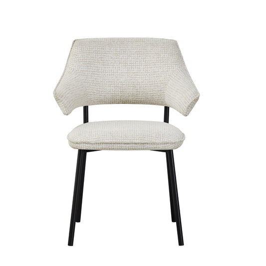Geneva Textured Natural Dining Chair - Blythe Living