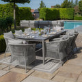 Maze - Maldives Rope Weave 8 Seat Rectangular Dining Set - Blythe Living