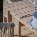Maze - Havana Rope Weave 8 Seat Square Dining Set - Blythe Living