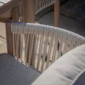 Maze - Havana Rope Weave 8 Seat Square Dining Set - Blythe Living