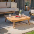 Maze - Bali Rope Weave 3 Seat Sofa Set with Large Square Coffee Table - Blythe Living