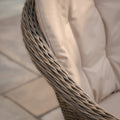 Maze - Winchester 8 Seat Round Dining Set with Heritage Dining Chairs & Woven Lazy Susan - Blythe Living
