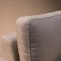 Maze - Outdoor Fabric Ethos Large Corner Group - Oatmeal With Square Coffee Table - Blythe Living