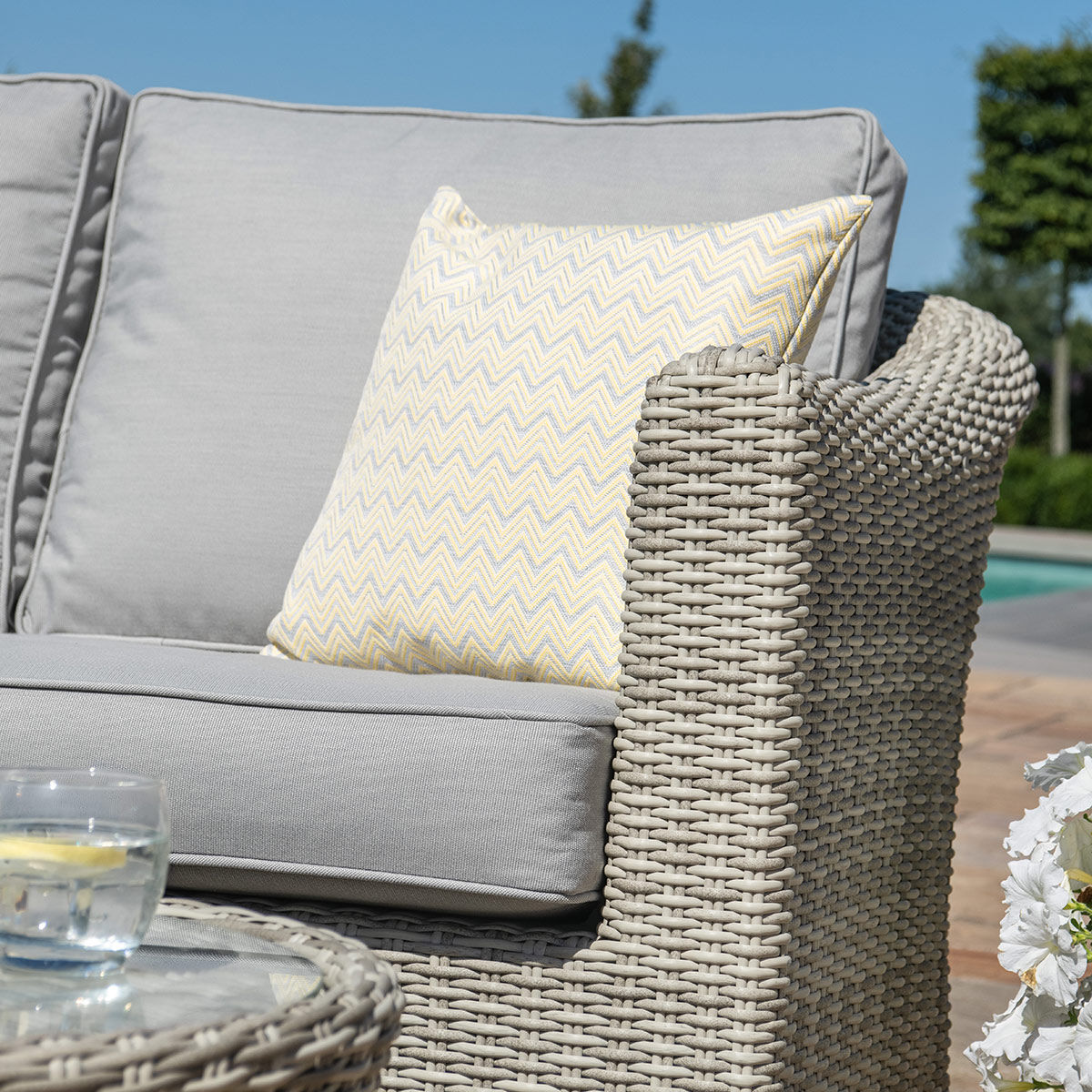 Maze - Oxford 3 Seat Rattan Sofa Set - Blythe Living