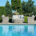 Maze - Oxford 2 Seat Rattan Sofa Set - Blythe Living