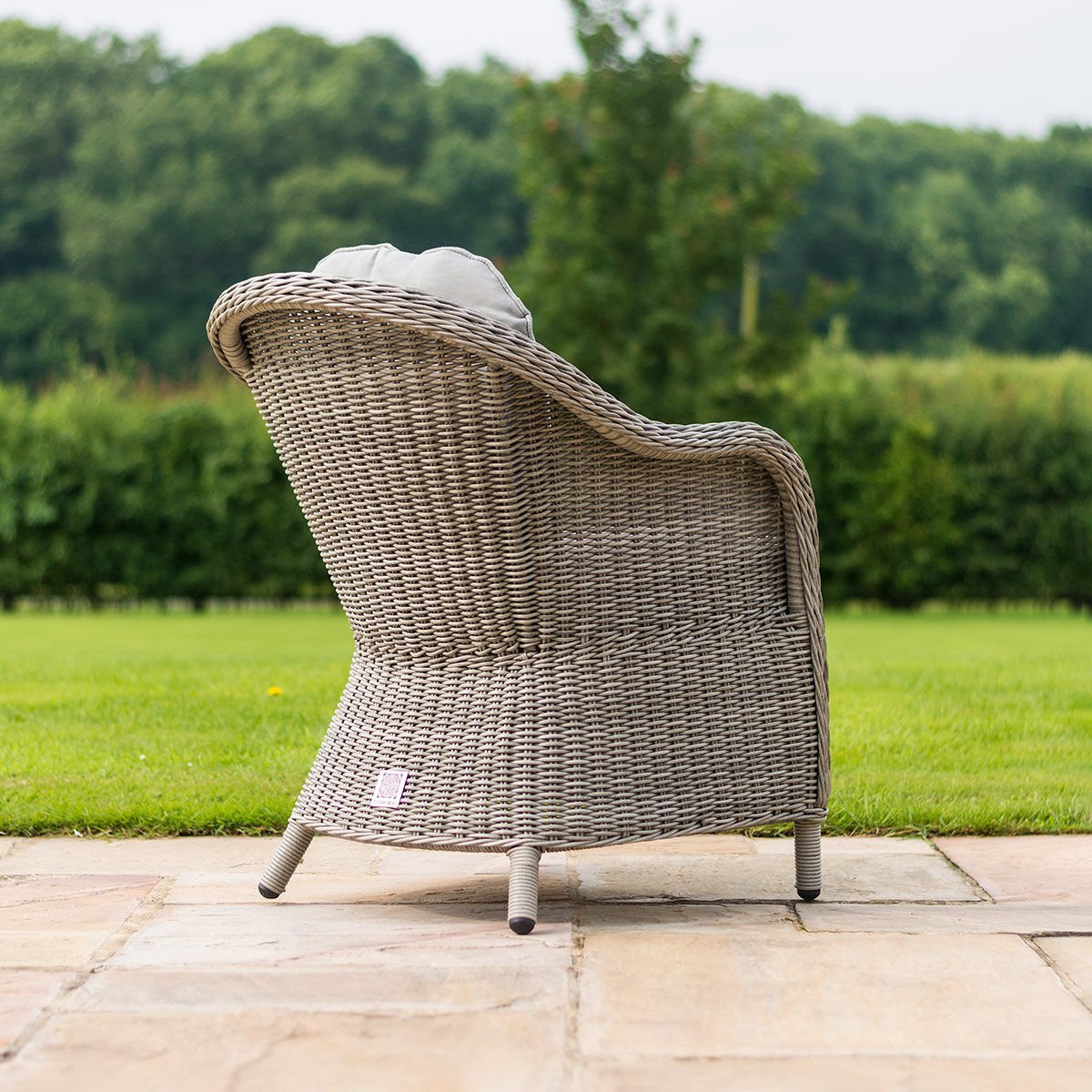 Maze - Oxford Heritage 4 Seat Round Rattan Dining Set - Blythe Living