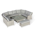 Maze - Oxford Royal U-Shaped Rattan Sofa Set with Rising Table - Blythe Living