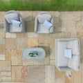 Maze - Oxford 2 Seat Rattan Sofa Set - Blythe Living