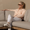 Maze - Martinique Rope Weave Corner Sofa Set with 2 Round Coffee Tables - Blythe Living
