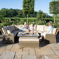 Maze - Winchester Royal U-Shaped Rattan Sofa Set with Rising Table - Blythe Living