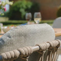 Maze - Sicily Open Rope Weave 8 Seat Rectangular Dining Set - Café - Blythe Living