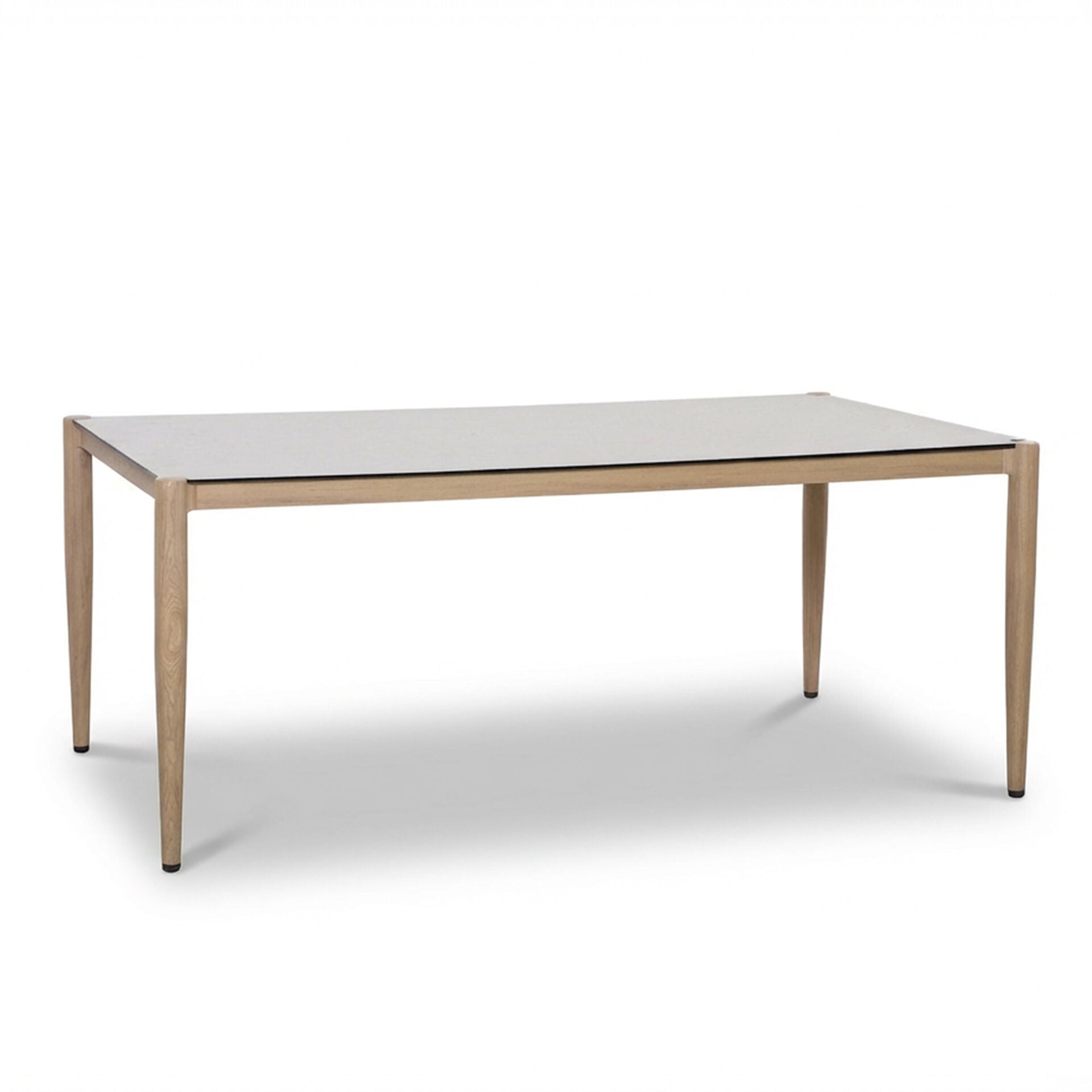 Maze - Burford 6 Seat Aluminium Rectangular Dining Set - Almond - Blythe Living